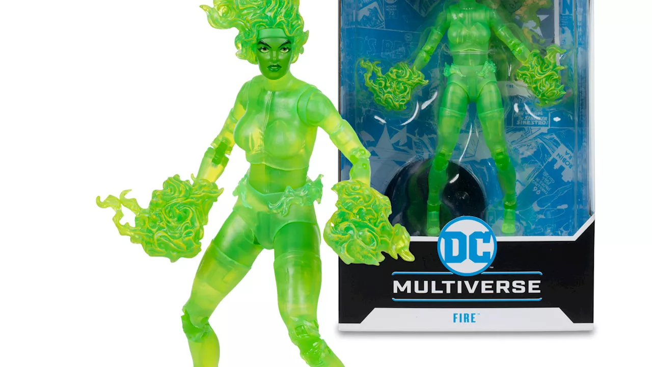 DC Comics Fire Brings Some Heat to Target from McFarlane Toys