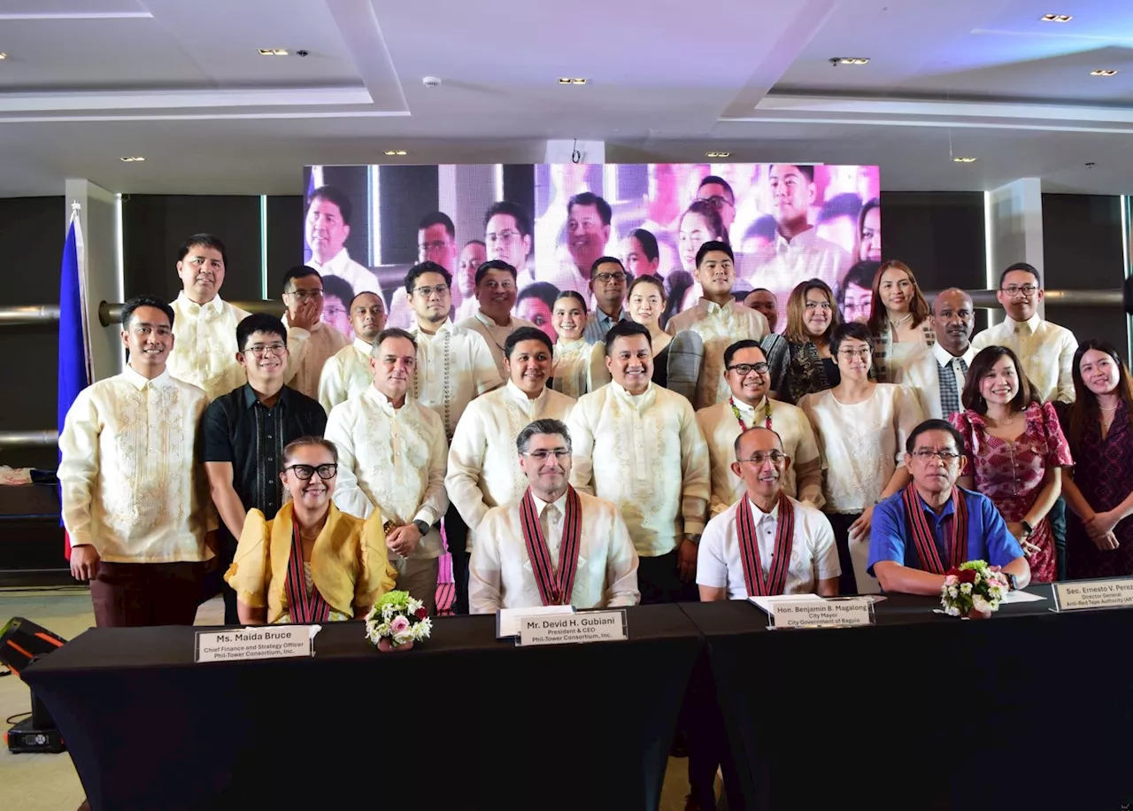 PhilTower Consortium partners with Baguio City to enhance digital connectivity