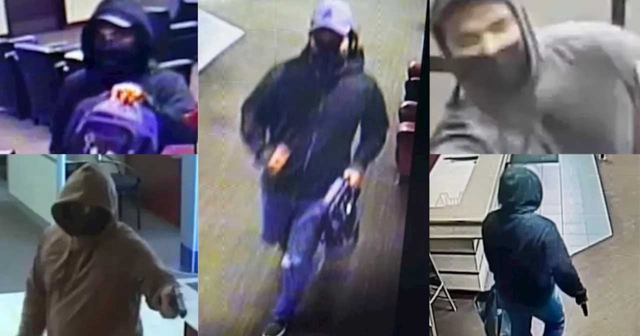 Man sought after robbing 2 US Bank branches in Chicago suburbs multiple times