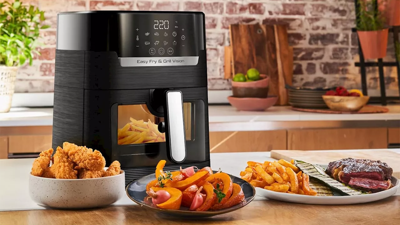 La friteuse à air chaud Moulinex Easy Fry & Grill Vision est à -36% !