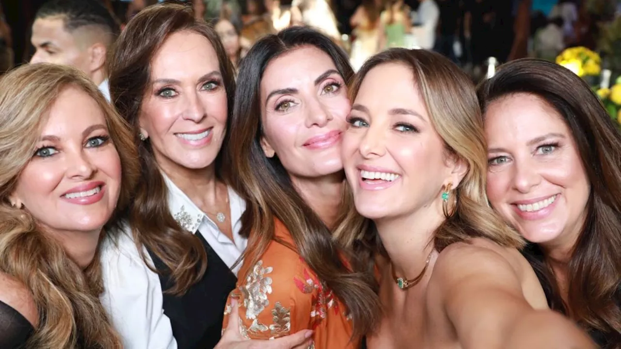 Ticiane Pinheiro reúne amigas famosas em festa de 48 anos