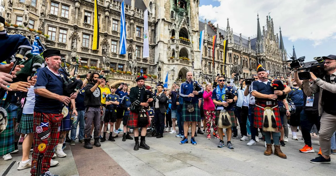 Proud Scotland fans backing our boys ahead of first Euros 2024 match