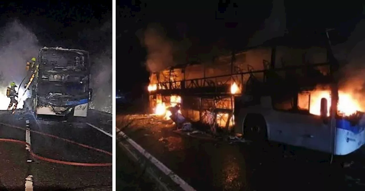 St Johnstone fans injured in bus crash as vehicle burst into flames handed £100k