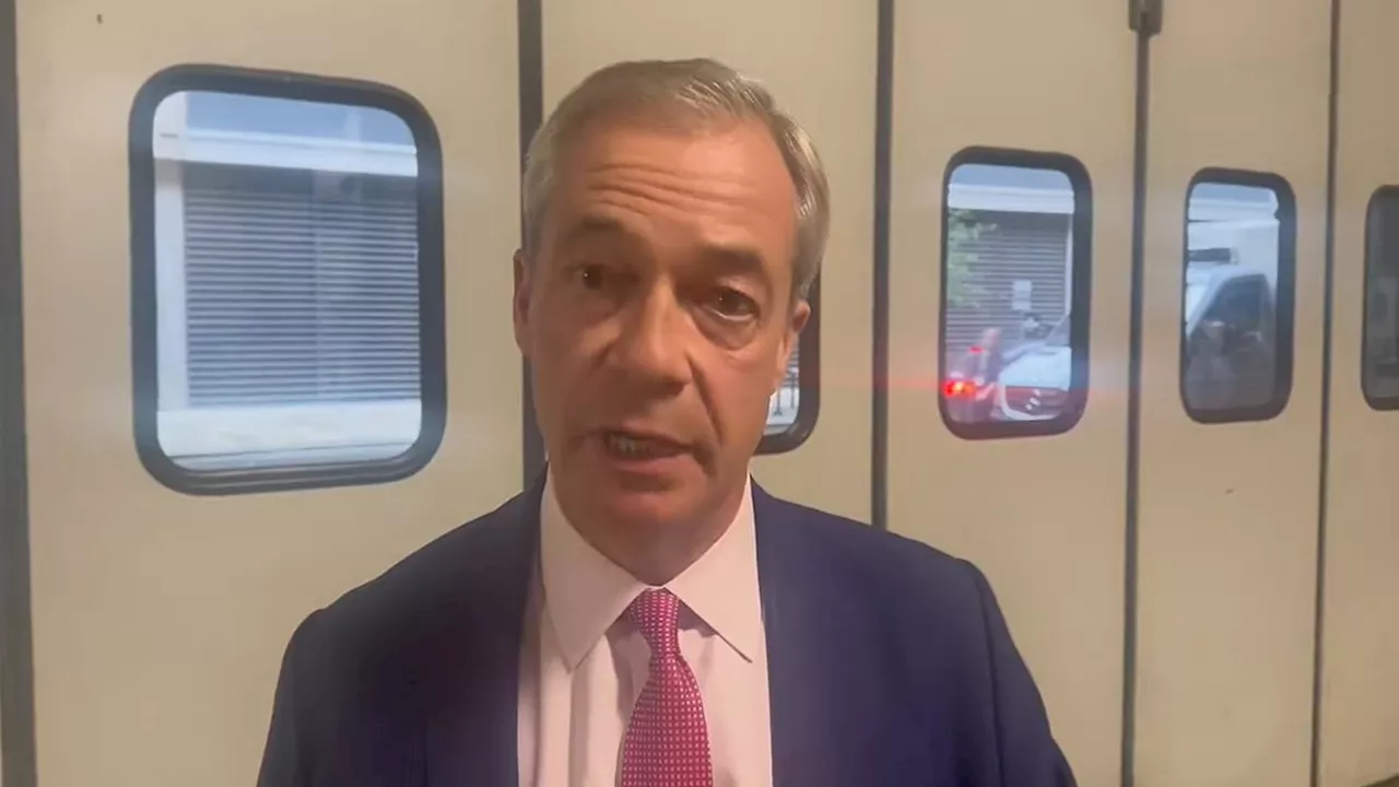 Nigel Farage crows that Reform is now 'the opposition to Labour'