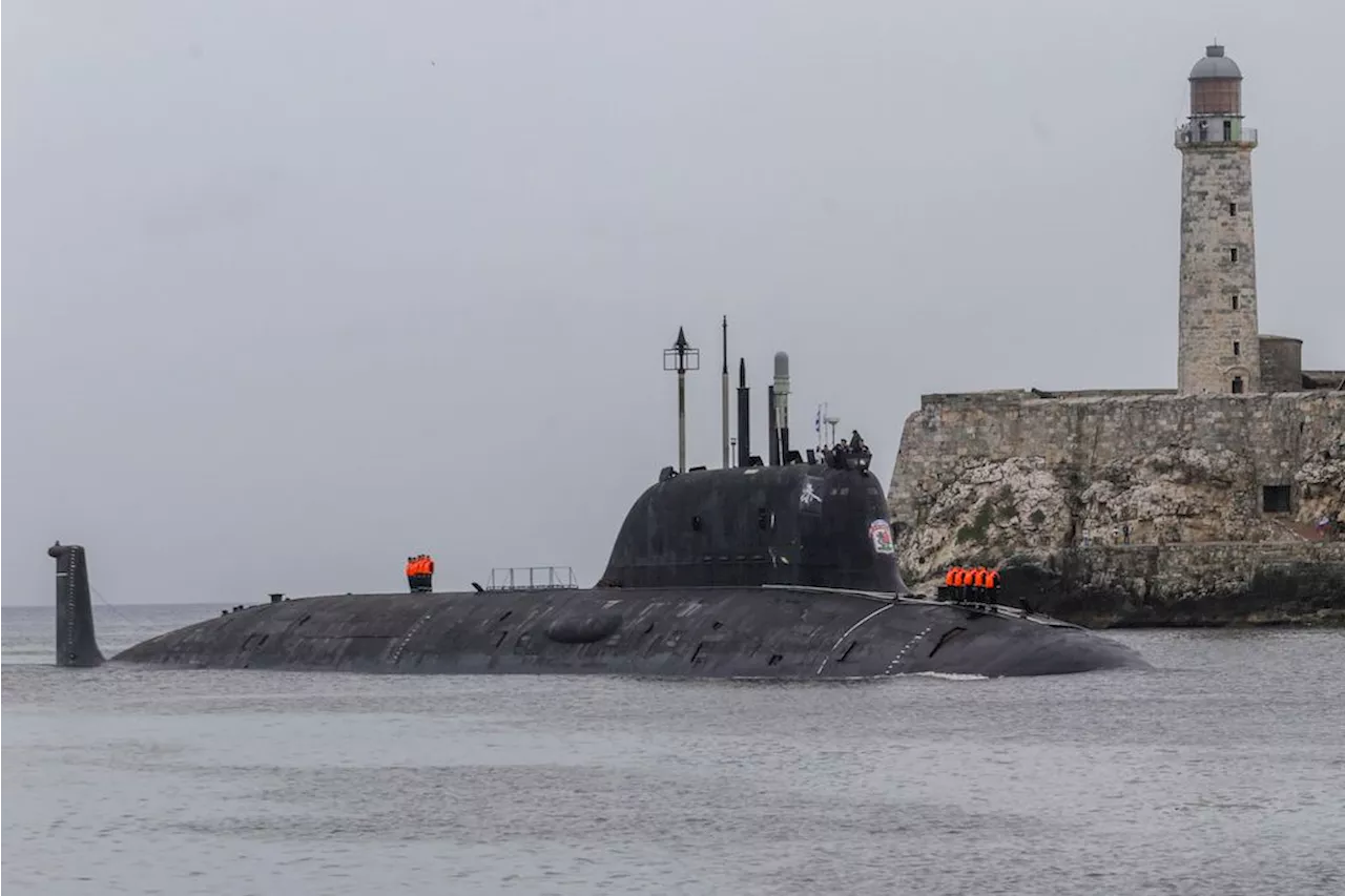 US submarine arrives in Cuba a day after Russian navy docked in Havana