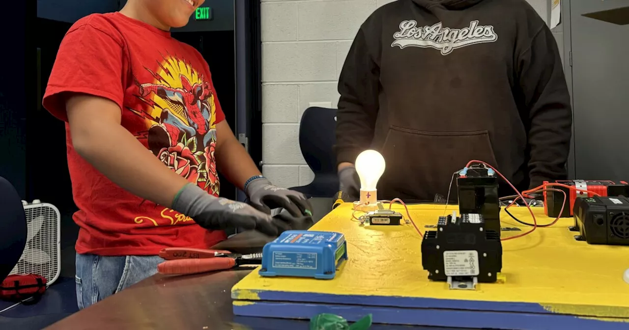 Next generation of solar energy leaders learn skills during Denver Public School's Renewable Energy Academy