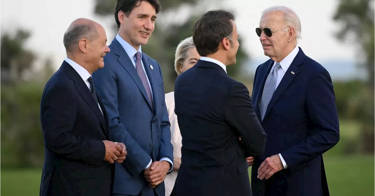 G7-Runde singt „Happy Birthday“ für Olaf Scholz