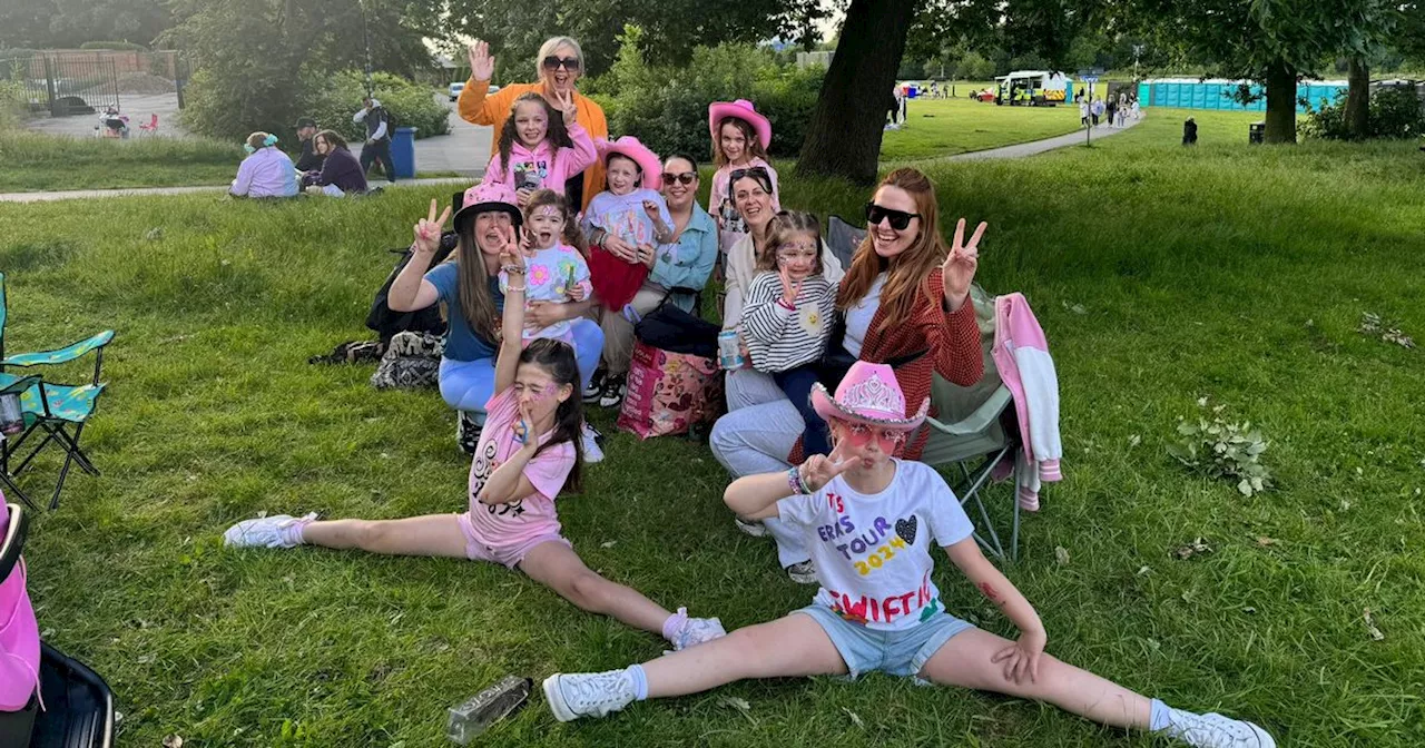 Huge crowds gather in Stanley Park for Taylor Swift Anfield gig