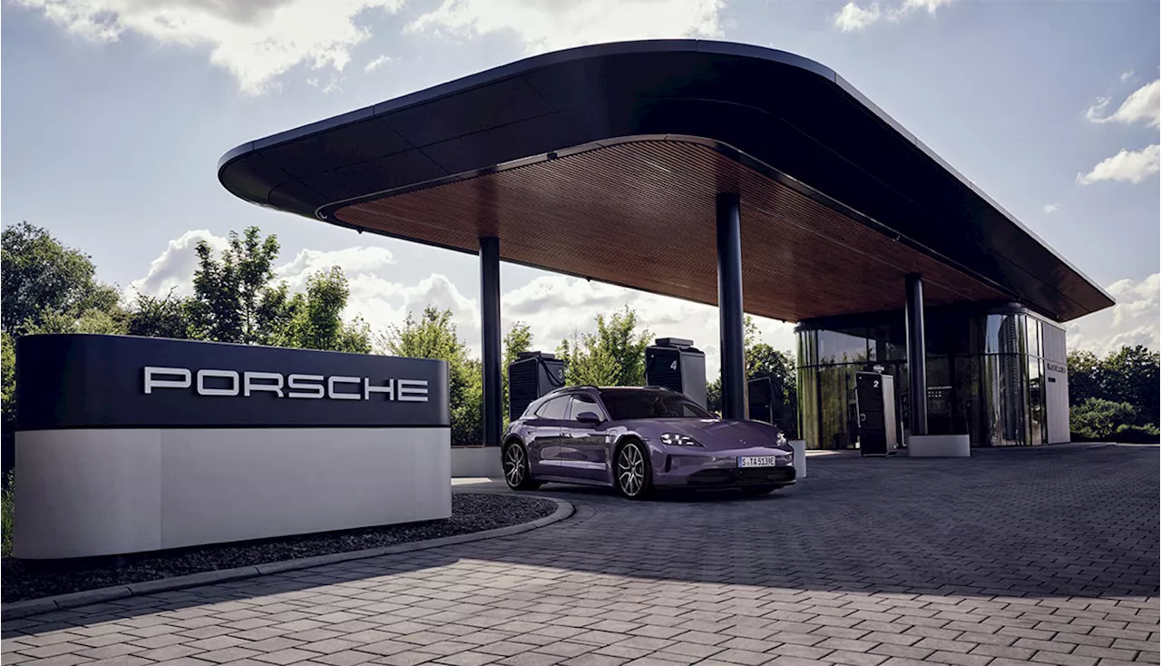 Neue Porsche Charging Lounge in Ingolstadt