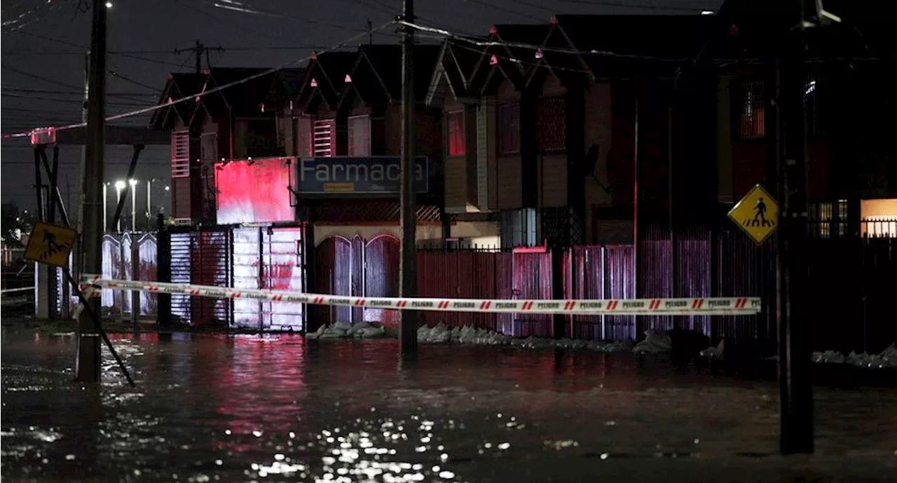 Frente frío con lluvias deja 6 mil damnificados en Chile y se dirige a Argentina