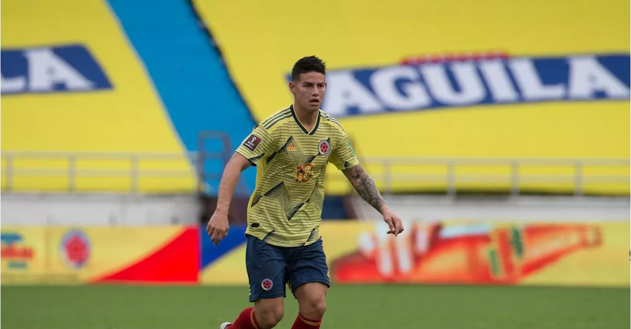 Ante Bolivia, James ingresará al club de los 100 con la Selección Colombia