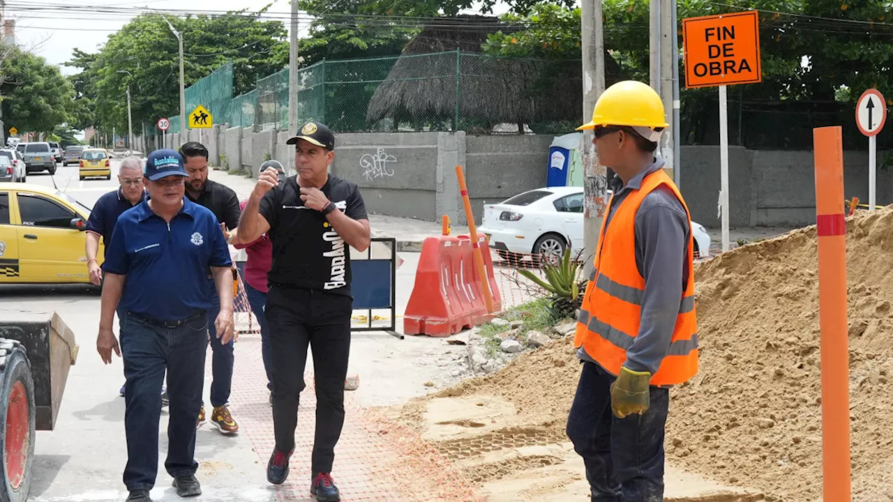 Se inicia la ampliación de tres corredores viales en el norte de Barranquilla