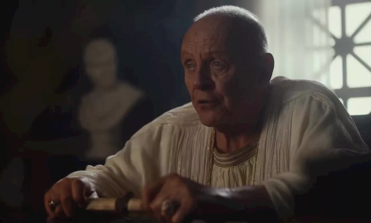 First look at Anthony Hopkins as a Roman emperor in new TV series ’Those About to Die’