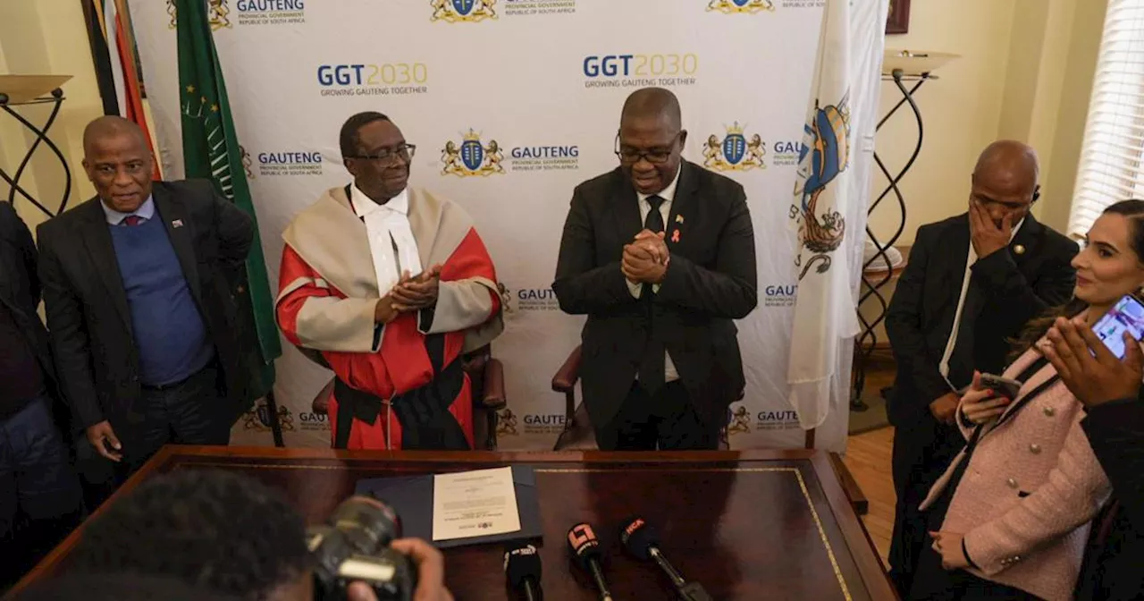 Panyaza Lesufi re-elected Gauteng Premier