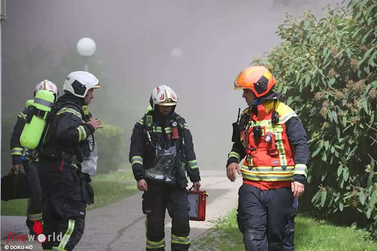 Wien: Intensiver Kellerbrand in Hochhaus in Leopoldstadt → sechs Verletzte & Alarmstufe-III-Einsatz