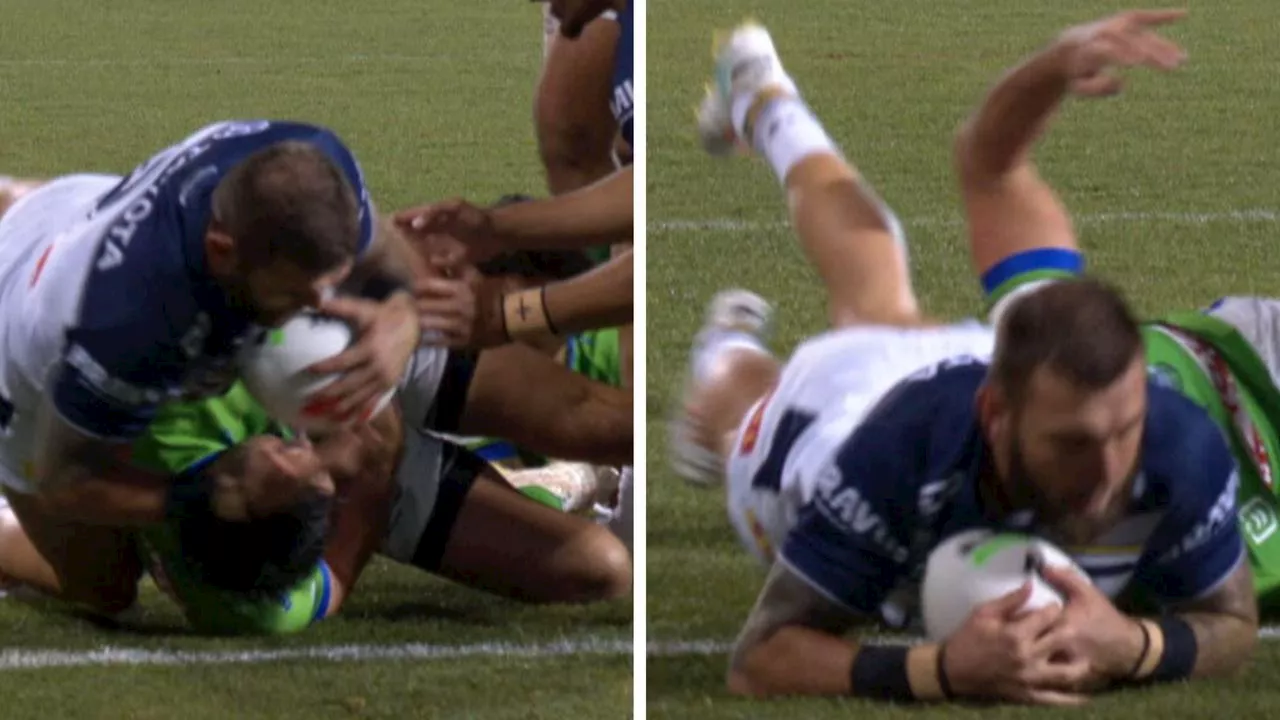 ‘One of the stranger ones’: Raiders-Cowboys clash kicked off with ‘unusual’ try