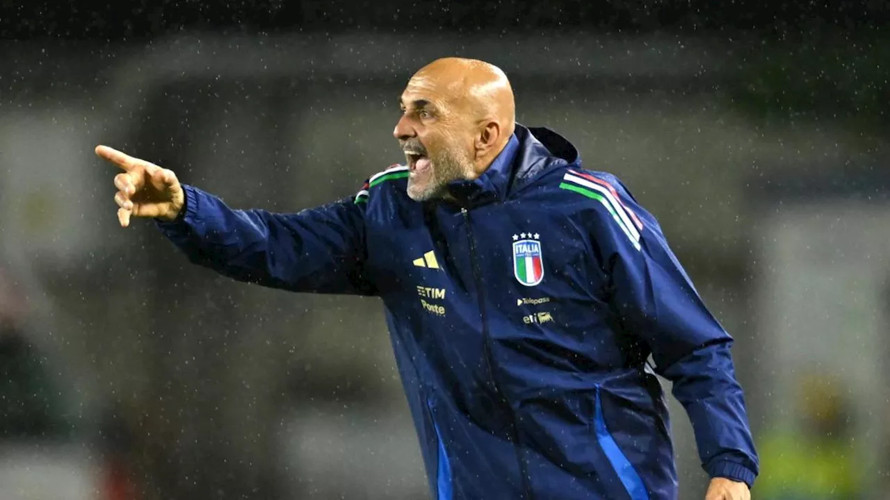 Spalletti: 'Questa Italia giocherà sempre il calcio che vuole'