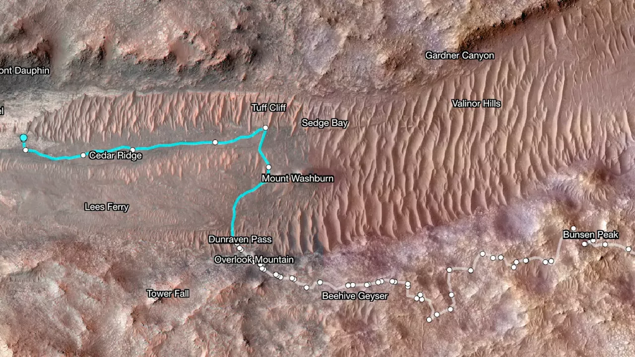 NASA's Perseverance Rover Accidentally Draws Gigantic Penis on Mars