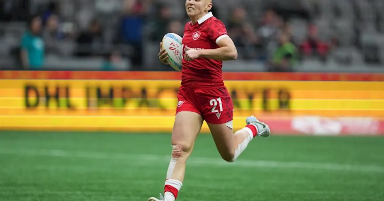 Canada rugby sevens captain Olivia Apps back training after cougar bite in B.C.