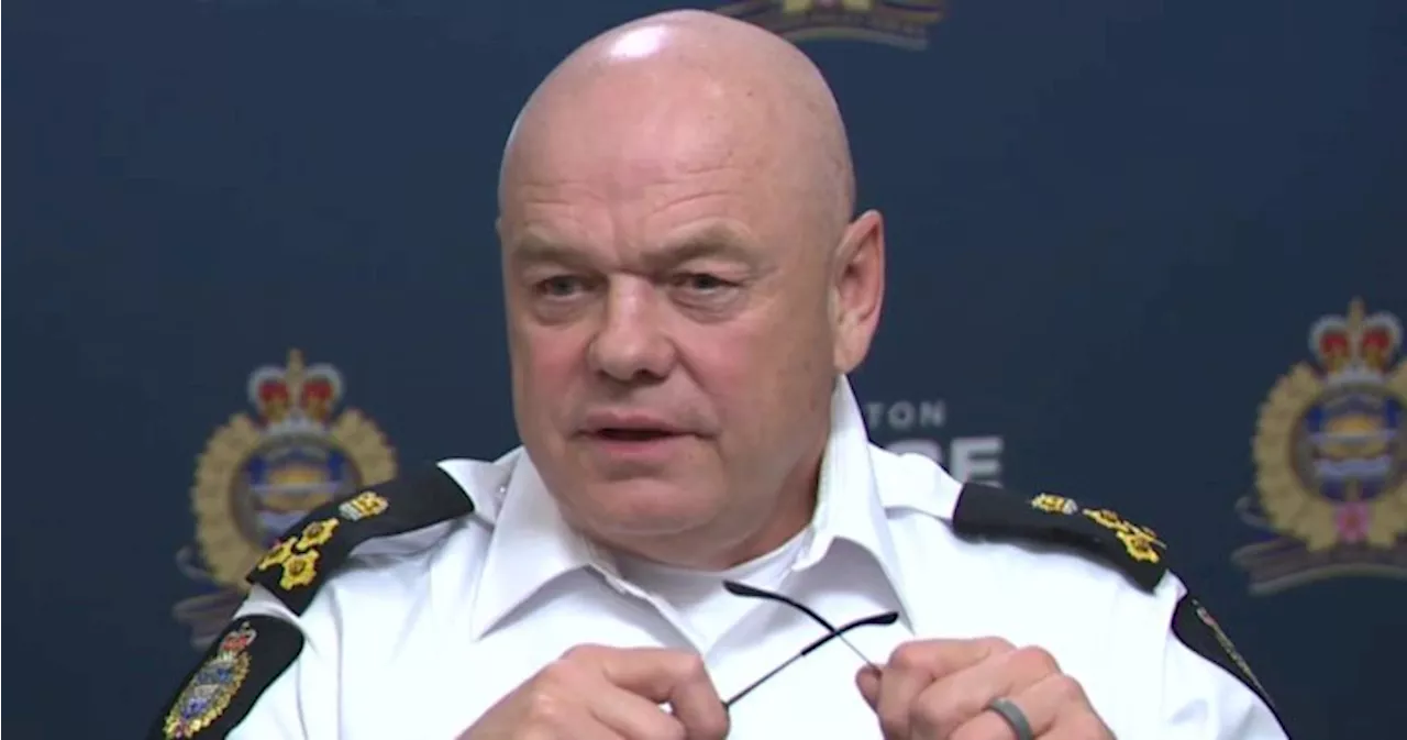 Edmonton police chief concerned with recent rise in traffic fatalities