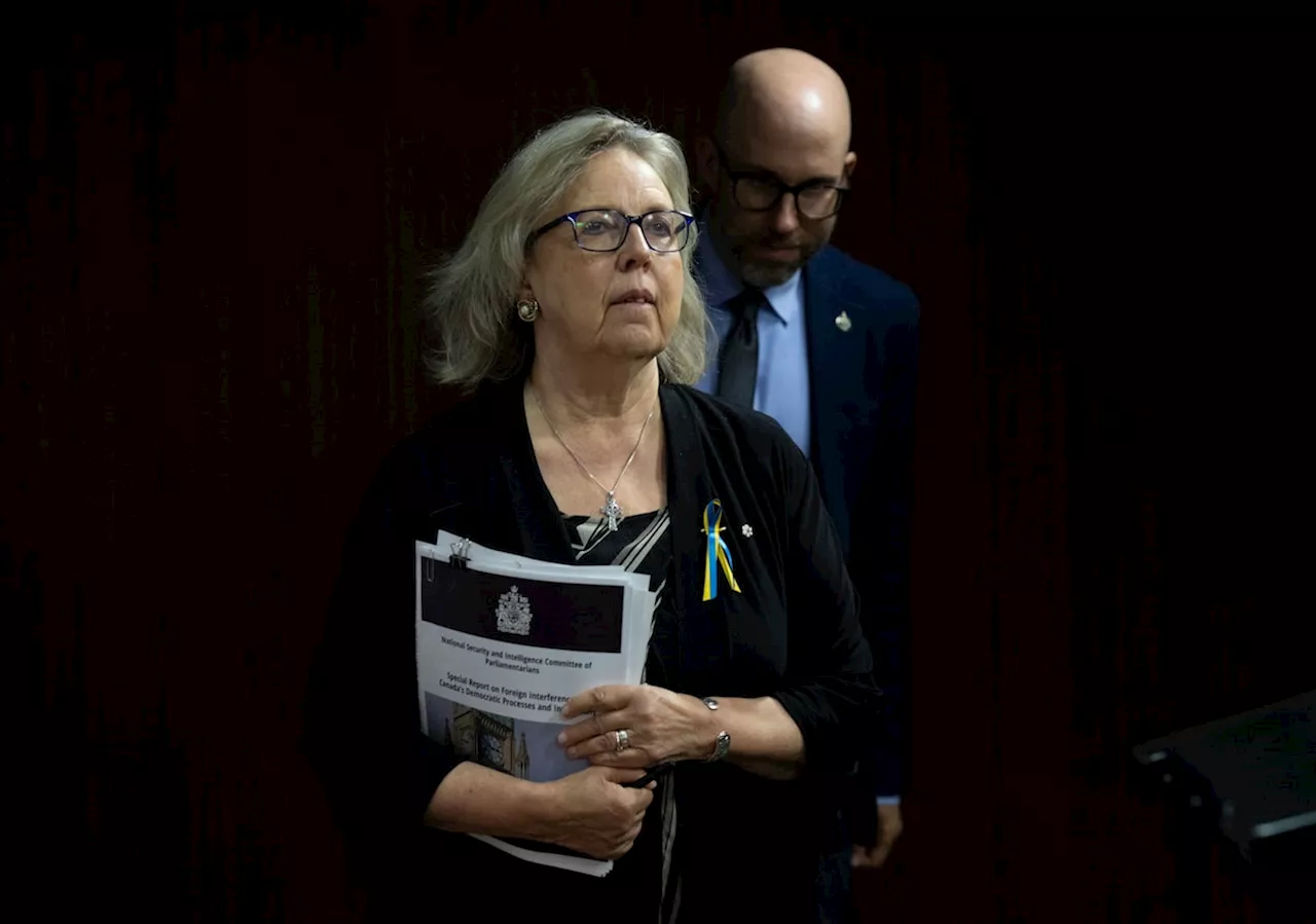 Despite softer tone, Elizabeth May agrees with Jagmeet Singh’s searing assessment of secret foreign interference report