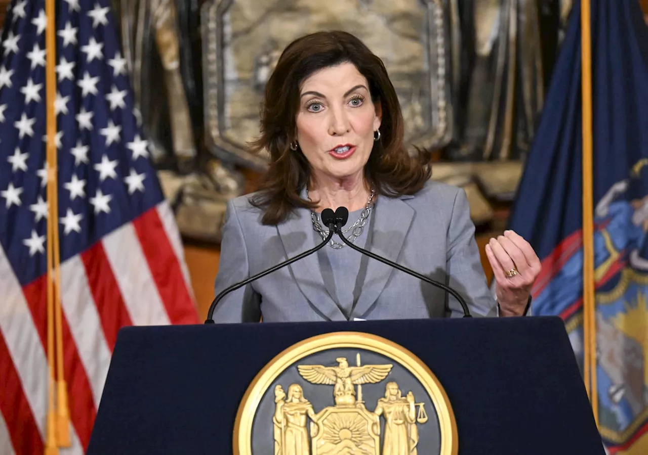 Gov. Hochul considering a face mask ban on New York City subways, citing antisemitic acts