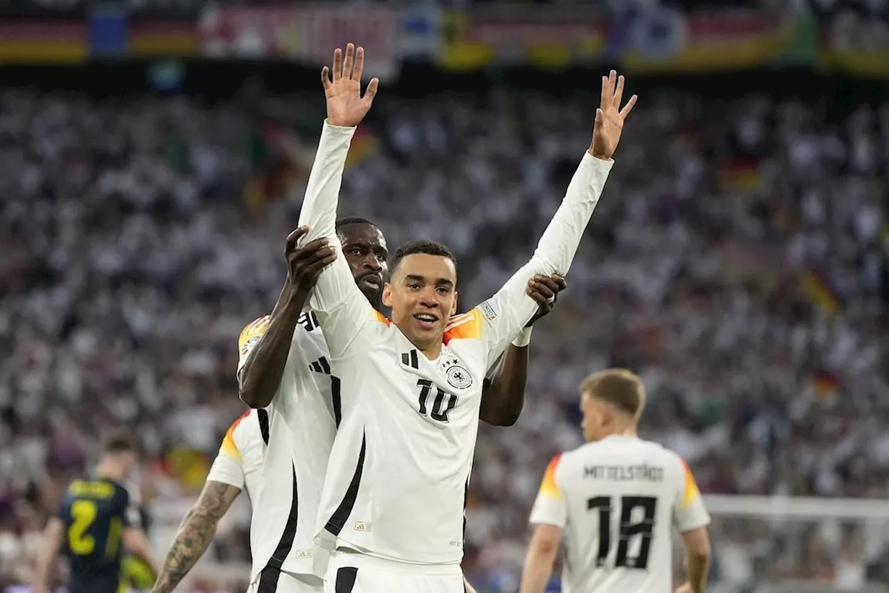 Host Germany gives Euro 2024 liftoff by outclassing 10-man Scotland