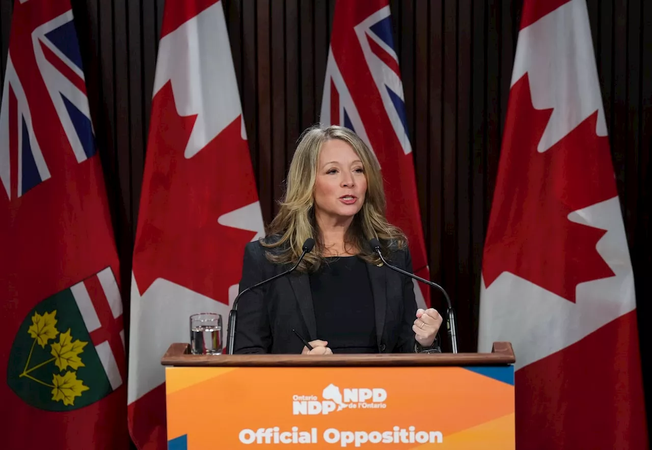 Ontario NDP Leader Marit Stiles says party is primed for fight with Doug Ford