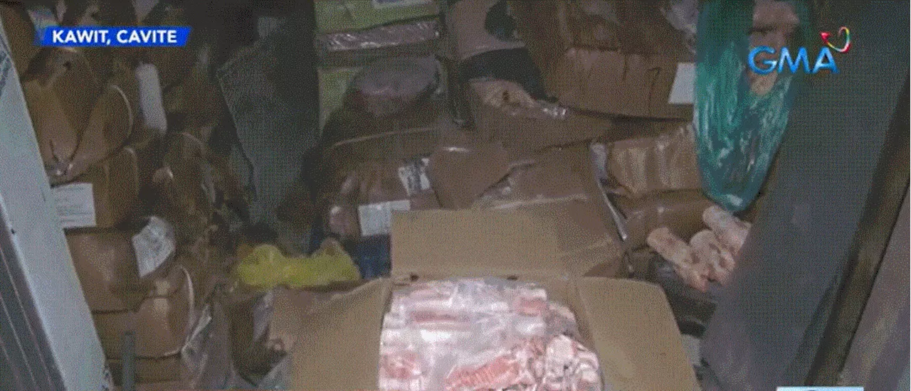 Foul smell led to P100-M frozen goods behind fake walls