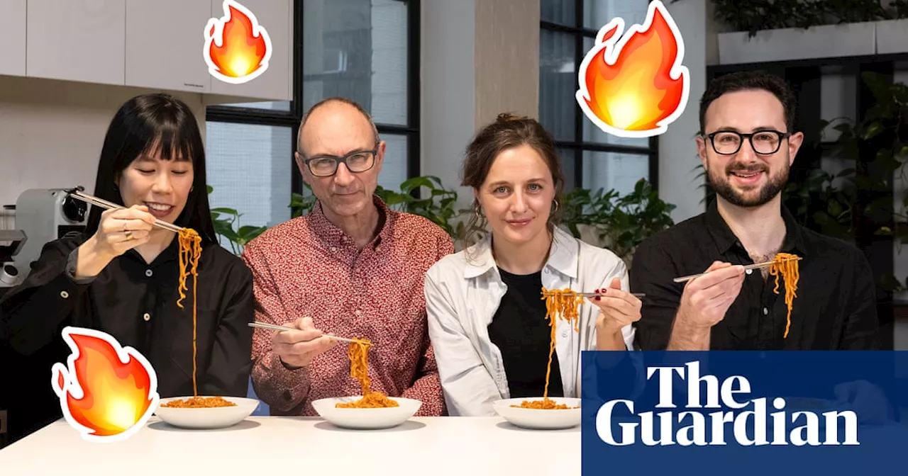 ‘My face is leaking’: taste testing the spicy ramen deemed too dangerous for Denmark