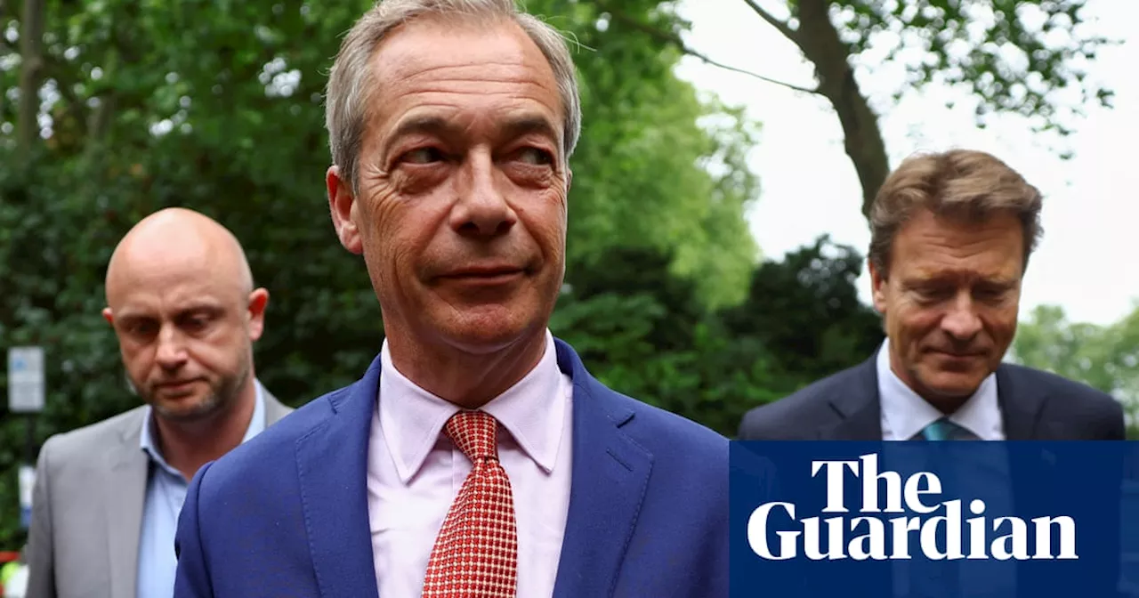 Reform leader Nigel Farage says he is now ‘leader of the opposition’