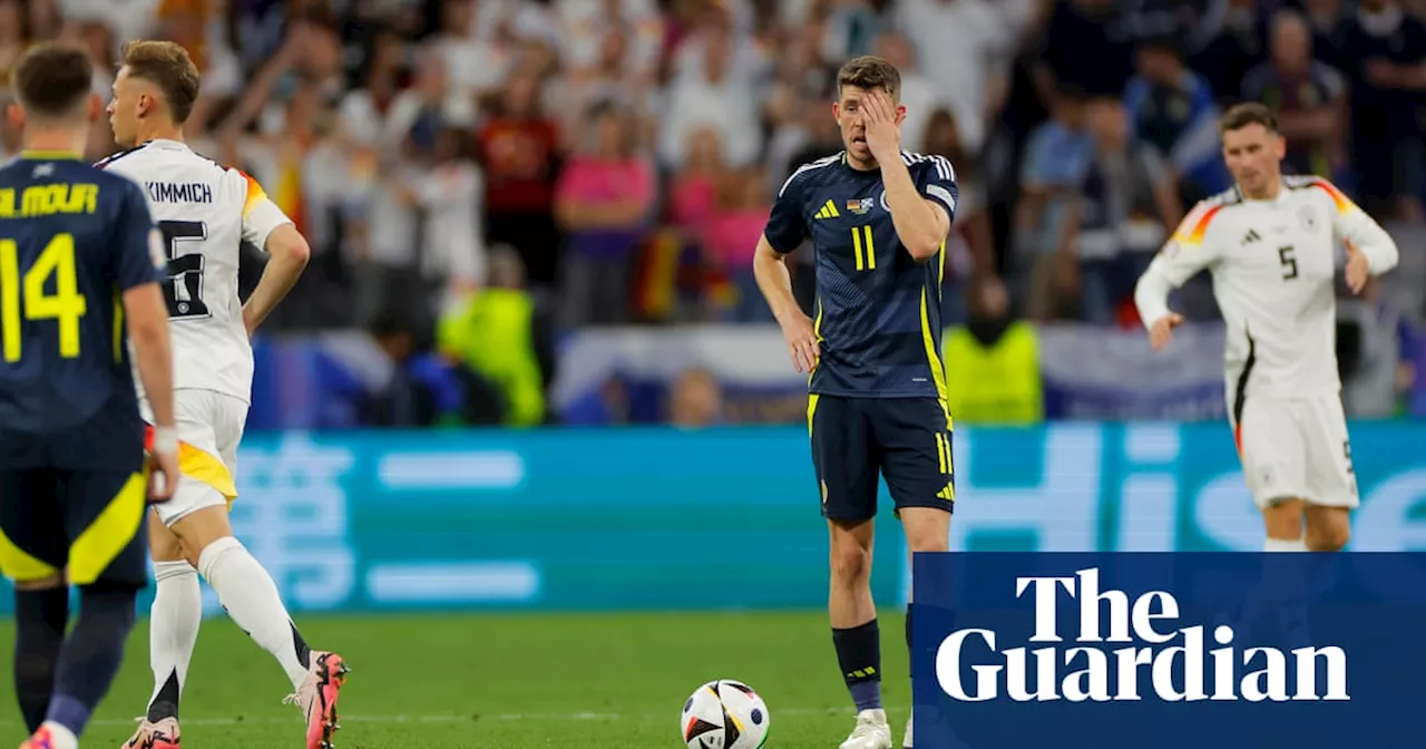 Scotland’s main men fail to lead in a ragged capitulation to Germany