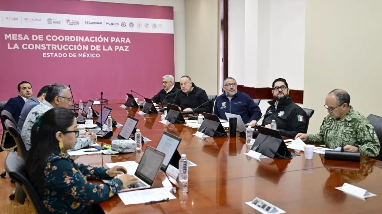 Mesa de Coordinación para la Construcción de la Paz en el Edomex suma 186 sesiones y 28 municipios visitados