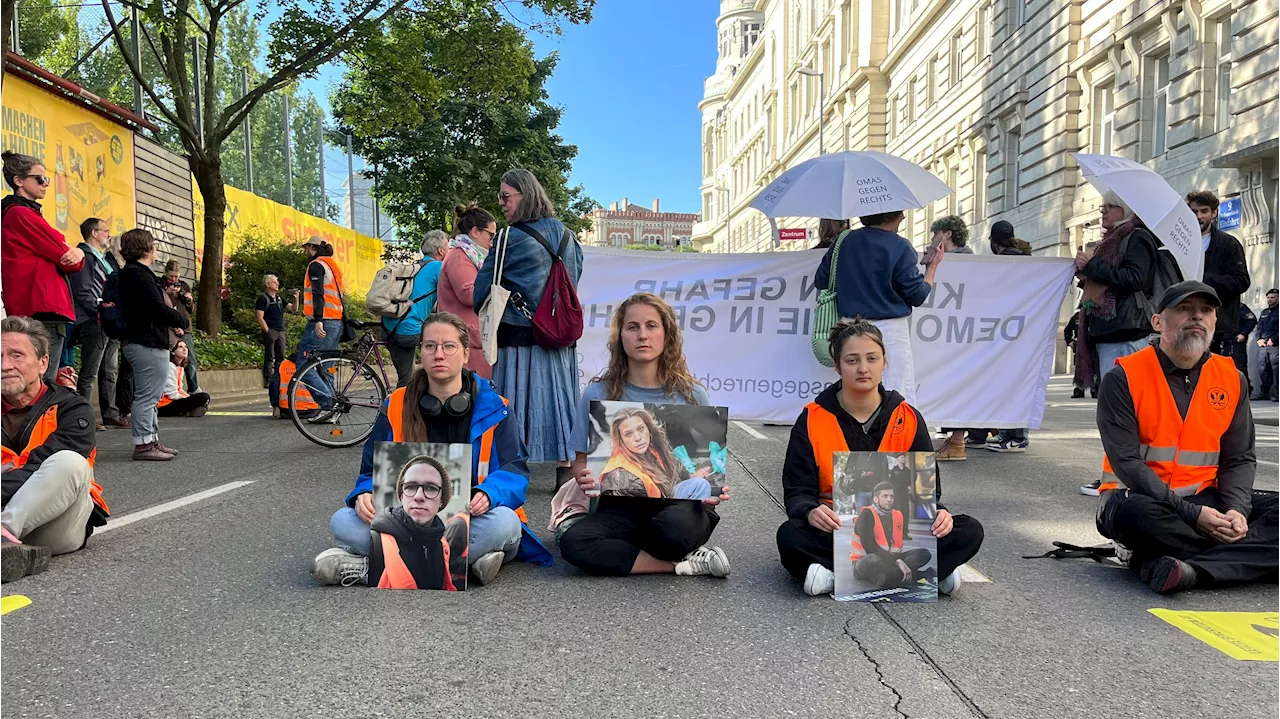 Klimakleber legen jetzt für ihre Häftlinge Verkehr lahm