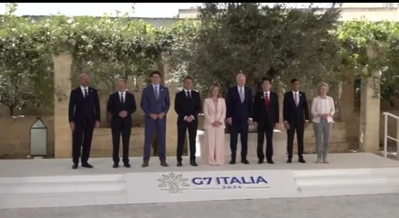 G7, la premier Giorgia Meloni apre il vertice a Borgo Egnazia