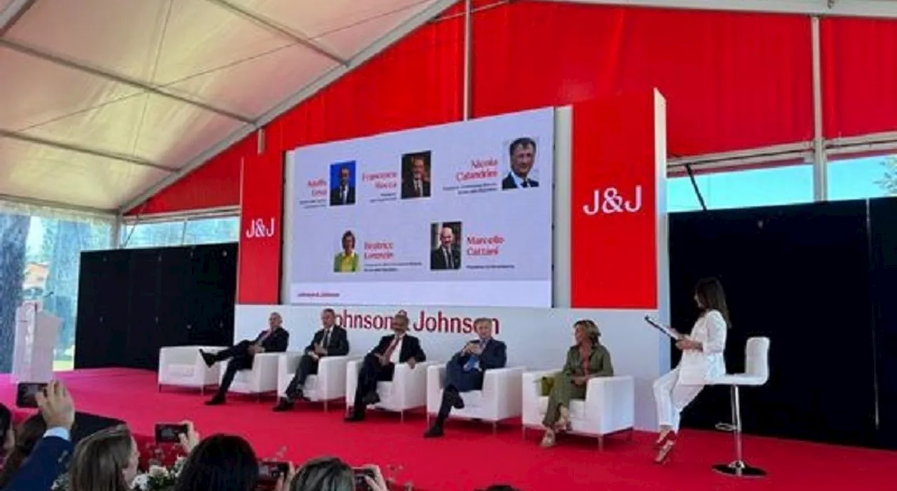 Johnson & Johnson investe 580 milioni di euro in Italia: 125 sono destinati allo stabilimento di Latina