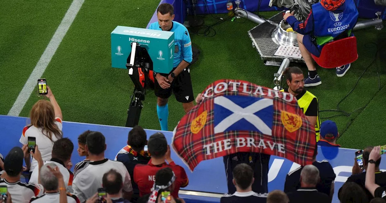 Euros VAR rule in full effect but ITV cause confusion during Germany vs Scotland