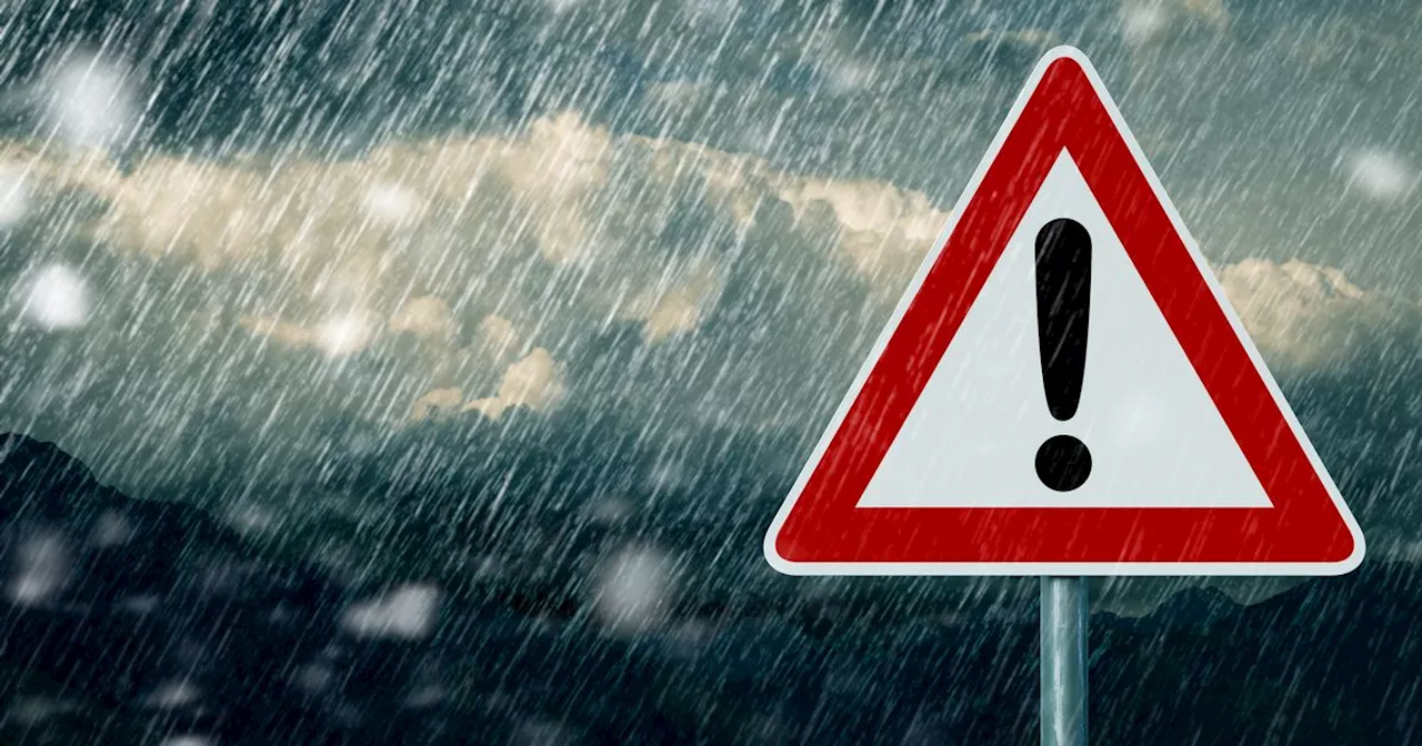 Met Eireann issues thunderstorm warning for nine counties