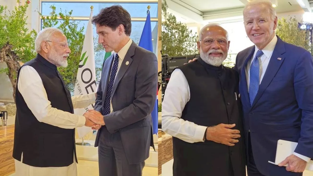 G7 Summit: इटली से भारत रवाना होने से पहले जो बाइडन से मिले पीएम मोदी, कनाडा के प्रधानमंत्री ट्रूडो के साथ मुलाकात रही चर्चा का विषय