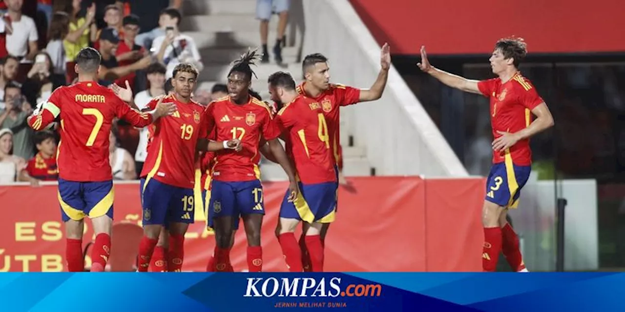 Jadwal Euro 2024: Spanyol Vs Kroasia, Italia Vs Albania