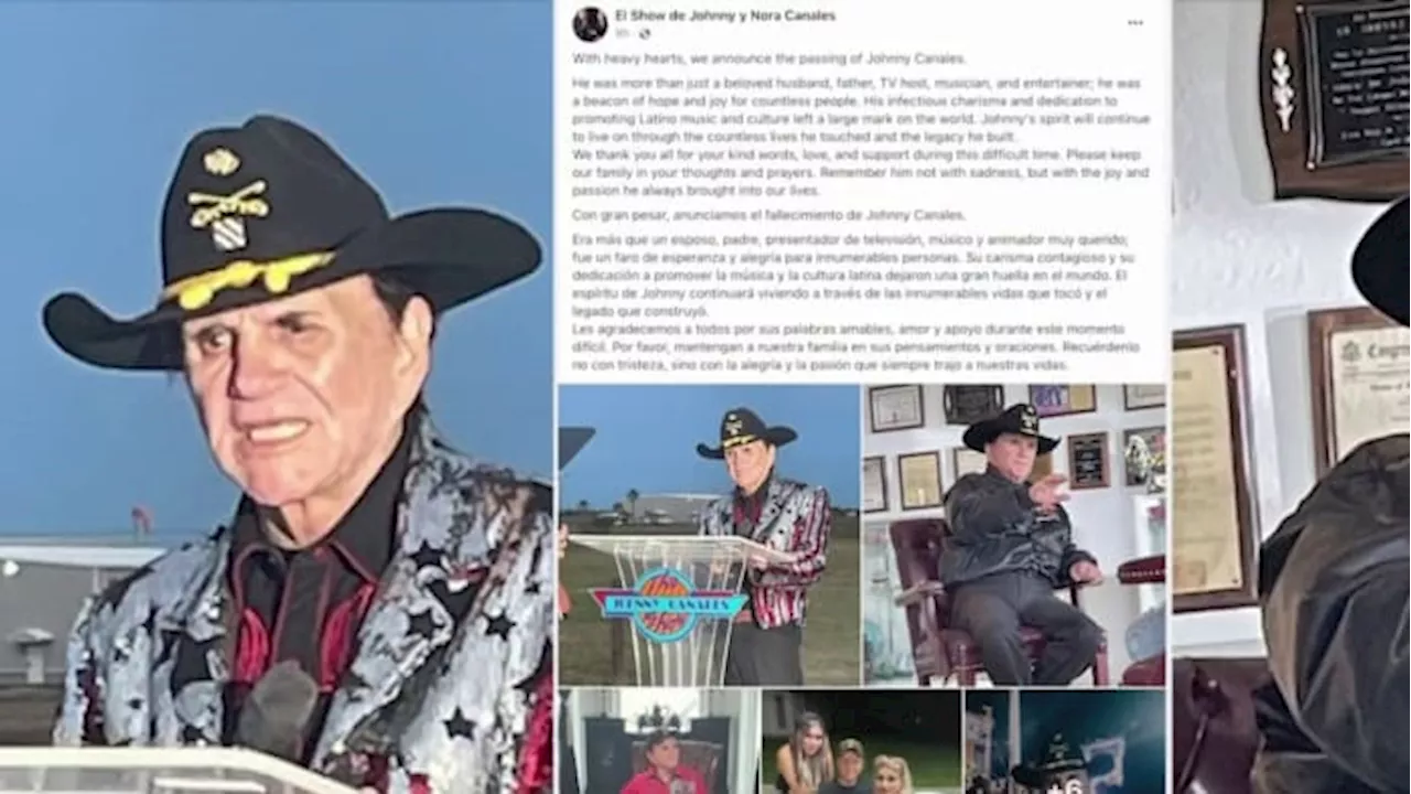 San Antonio, South Texas Tejano music fans mourn loss of TV host Johnny Canales