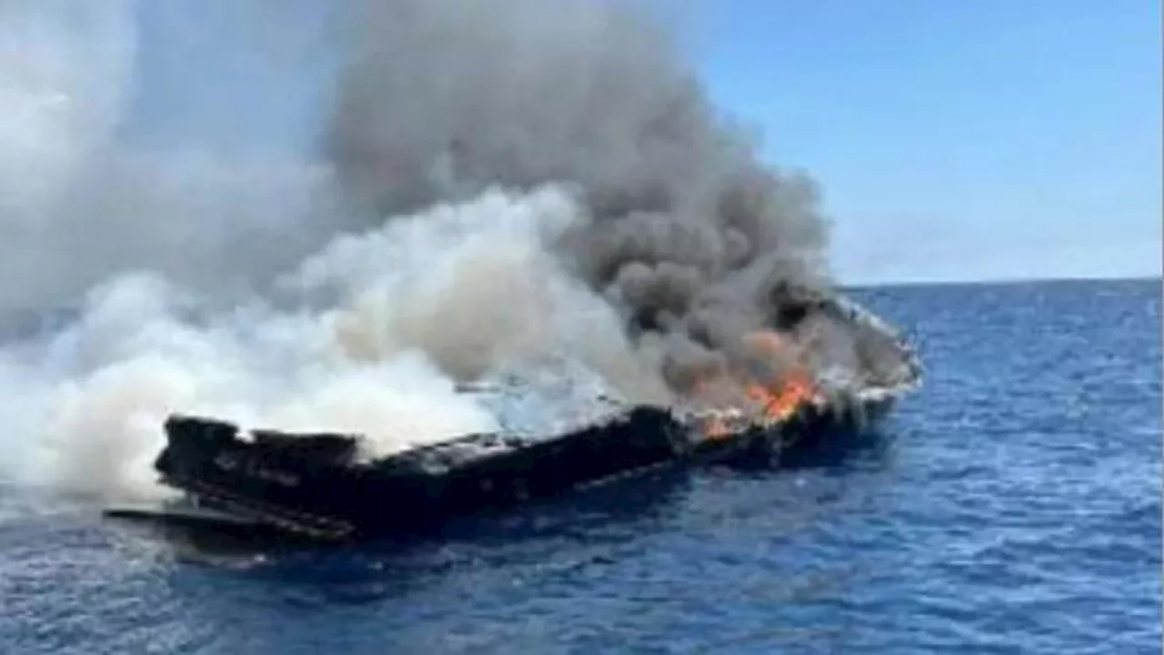 Barca in fiamme, Stefania Craxi e il marito Marco Bassetti salvati all'isola d’Elba