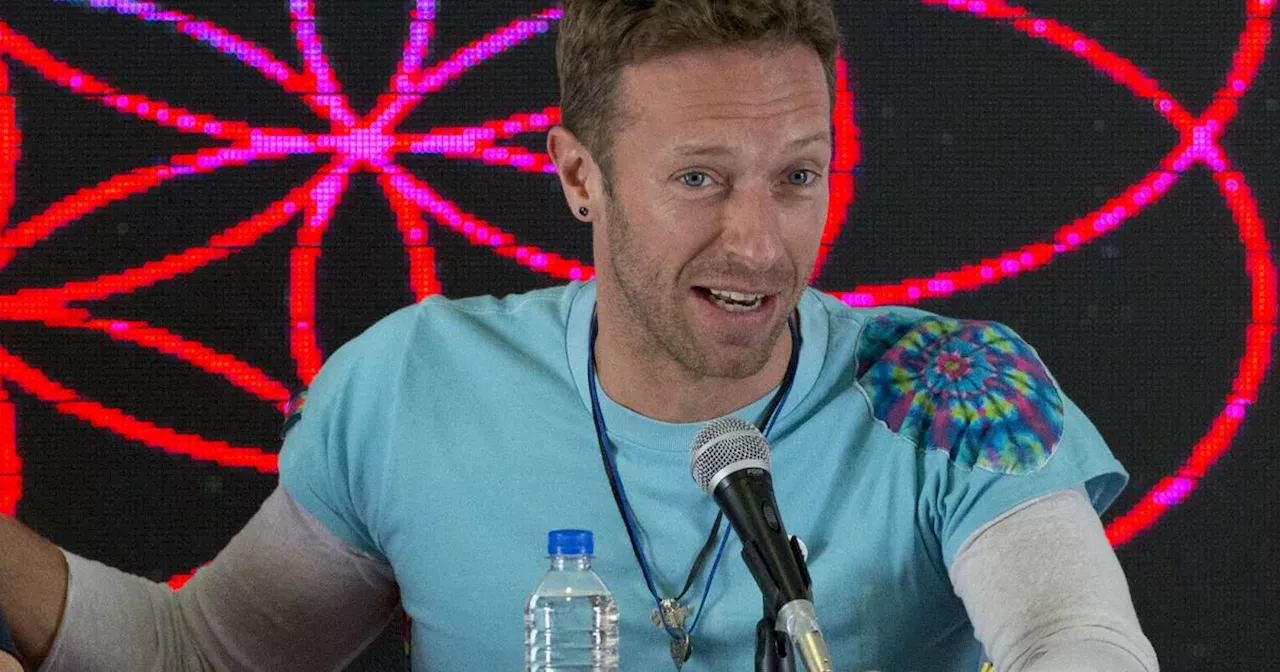 Chris Martin stops Coldplay show after comic tries to rush stage wrapped in Israeli flag