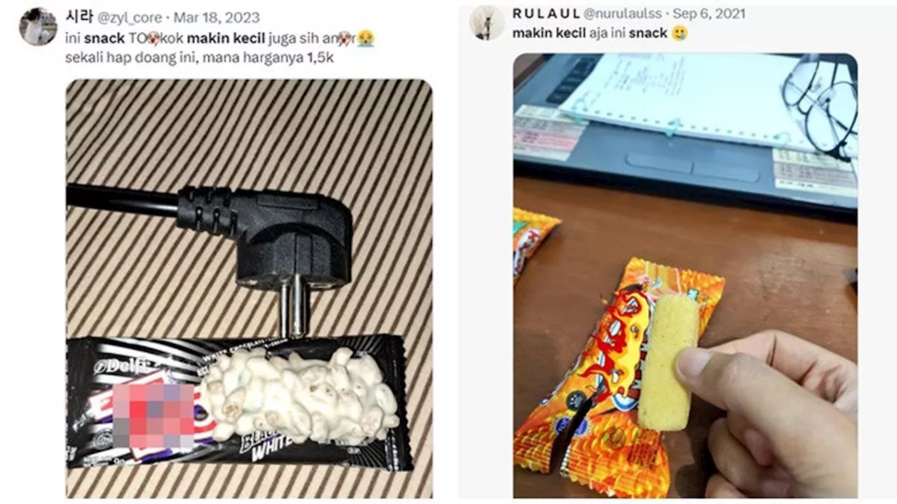 6 Cuitan Netizen Snack Jadul Ukurannya Makin Kecil Ini Bikin Ngakak