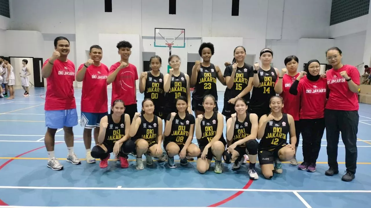 Bidik Emas, Tim Basket Putri Pra PON DKI Jakarta Pemanasan di Turnamen Beavers Cup