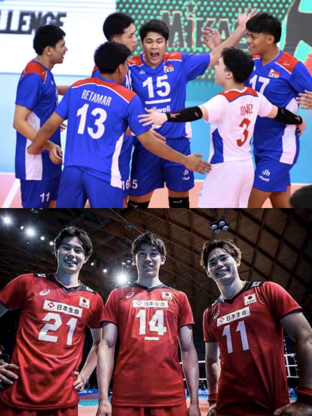 Alas Pilipinas, Japan men's volleyball team friendly match cancelled