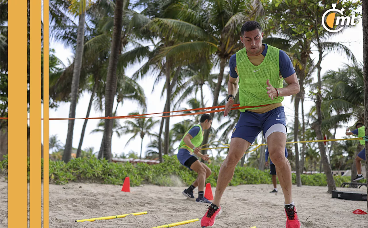 Los Pumas causaron sensación en Playa del Carmen