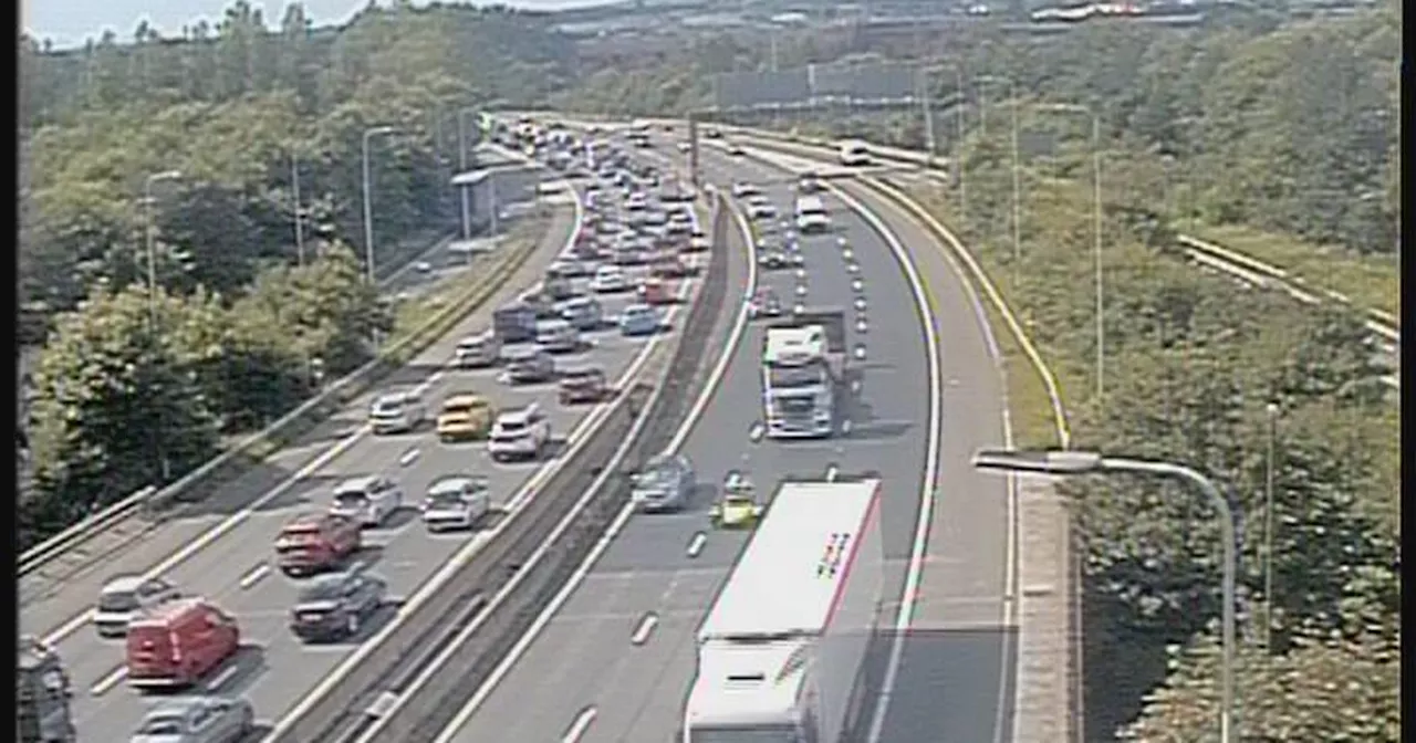 M60 chaos LIVE as drivers hit with lane closures and long delays