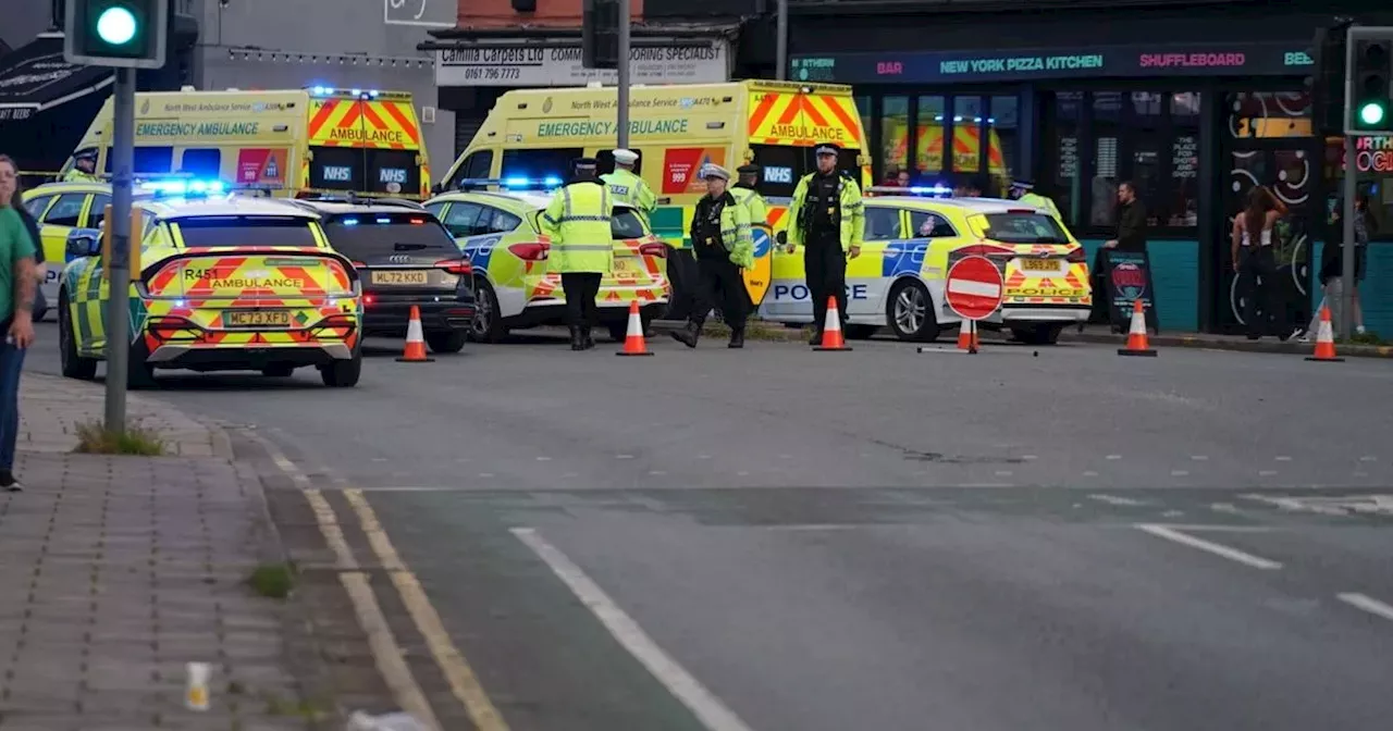 Road shut off as emergency services descend on smash