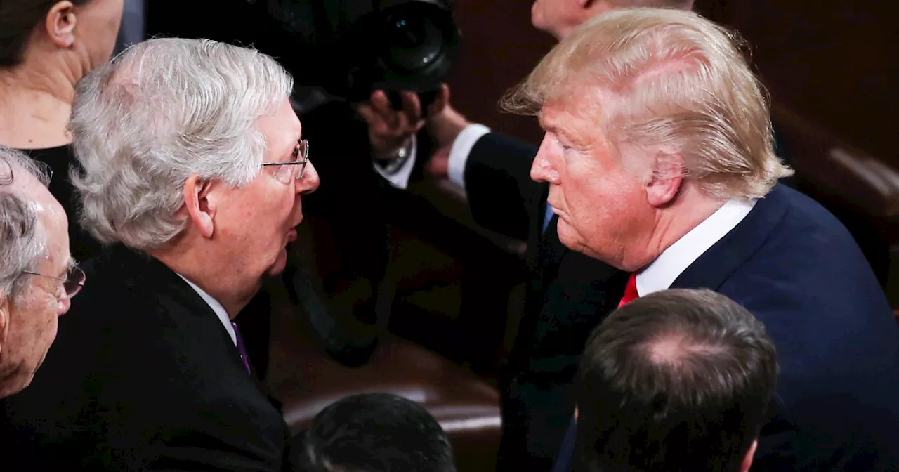 Mitch McConnell's meeting with Trump on Capitol Hill isn't surprising